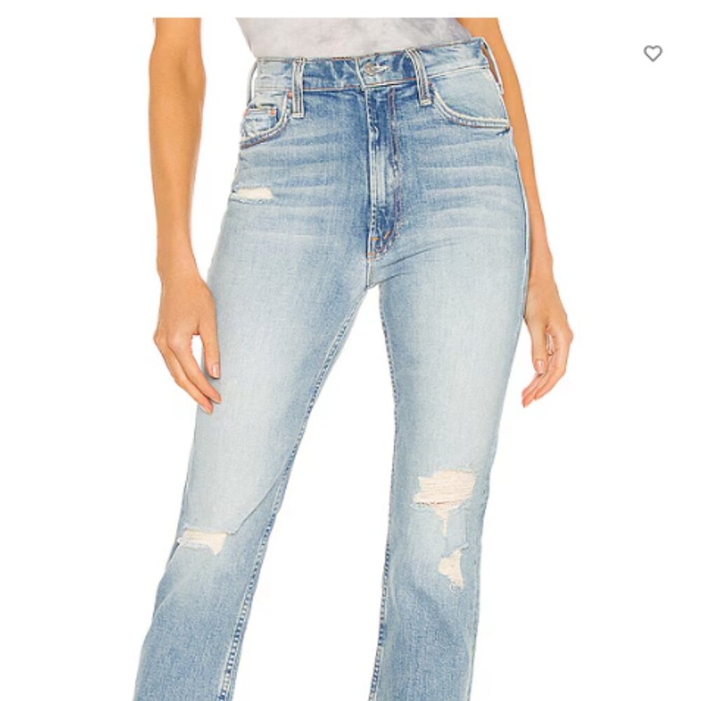 NWT: MOTHER: High Waisted Rider Skimp (sz 25)